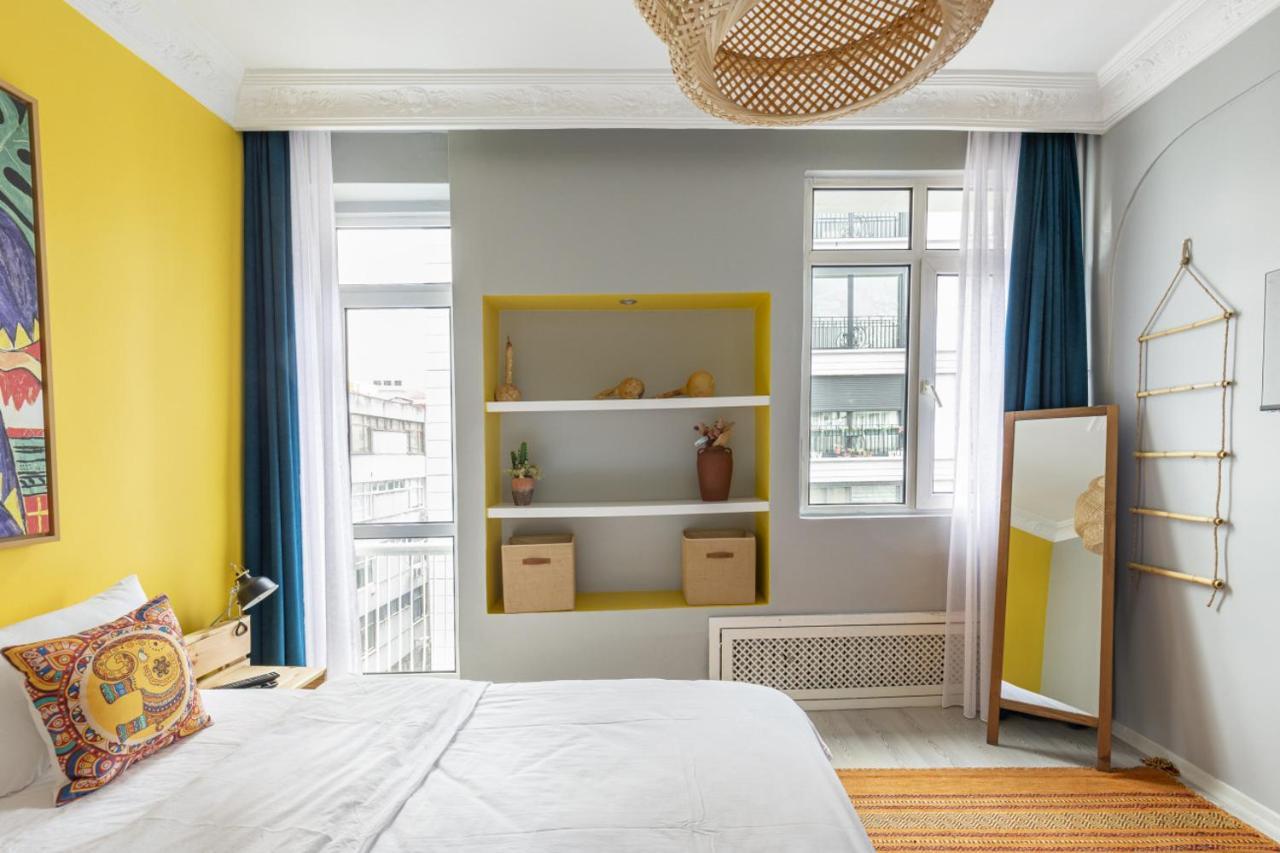 Bohemian Flat In Nisantasi With Central Location Isztambul Kültér fotó